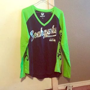 Women’s Hands High Seahawks Henley